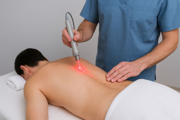 Лазерная терапия позвоночника позволяет без рассечения тканей справиться с остеохондрозом или межпозвоночной грыжей.