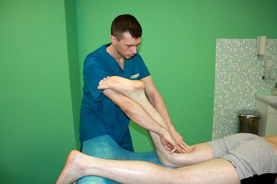 Лечебный массаж ног